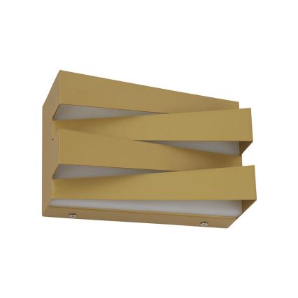 Searchlight - LED stensko svetilo SECTION LED/18W/230V zlato