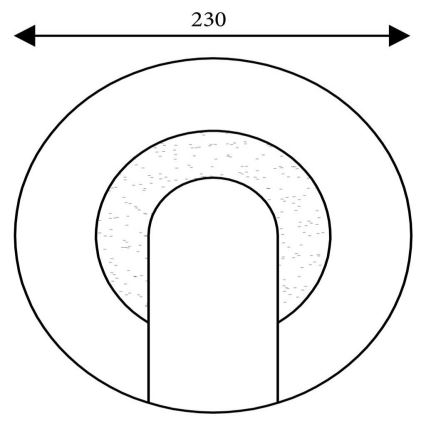 Searchlight - LED stensko svetilo TARGET LED/7W/230V, zlate barve