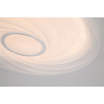 Searchlight - LED stropna svetilka AURA LED/24W/230V premer 38,5 cm bela