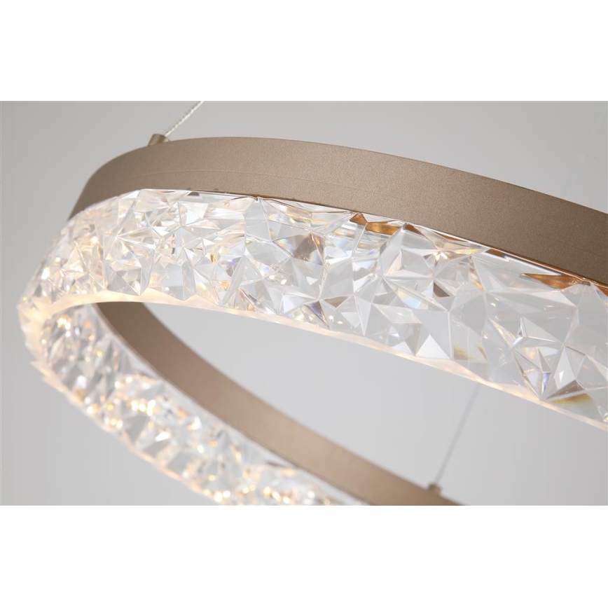 Searchlight - zatemnljiv LED lestenec na žici MADELEJNE LED/25W/230V