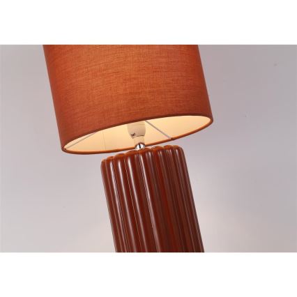 Searchlight - Namizna svetilka GROOVE 1xE14/60W/230V bordo