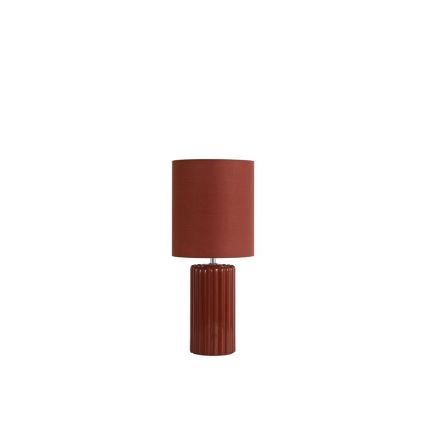 Searchlight - Namizna svetilka GROOVE 1xE14/60W/230V bordo