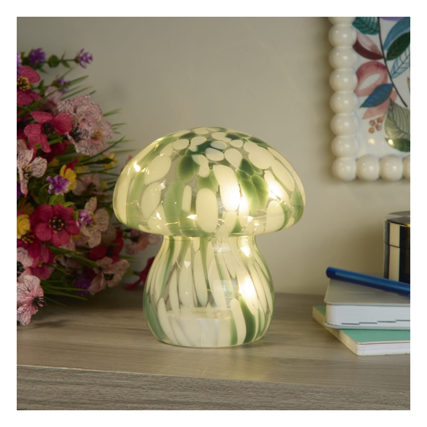 Searchlight - LED Namizna svetilka AMELIA LED/0,2W/230V zelena