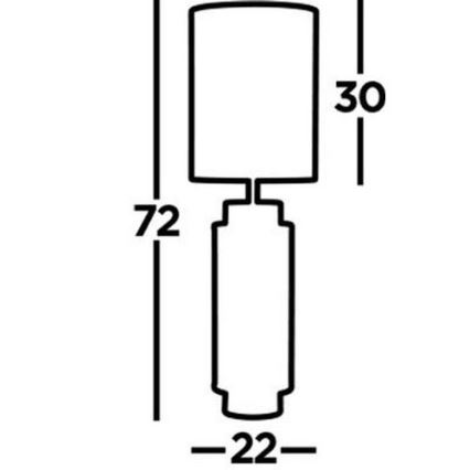 Searchlight - Namizna svetilka FLASK 1xE27/60W/230V zelena