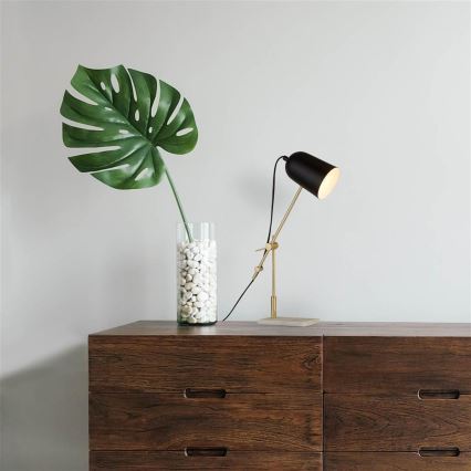 Searchlight - Namizna svetilka ODYSSEY 1xE14/7W/230V črna