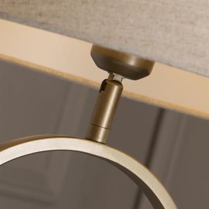 Searchlight - Namizna svetilka MODISH 1xE27/60W/230V kremasta