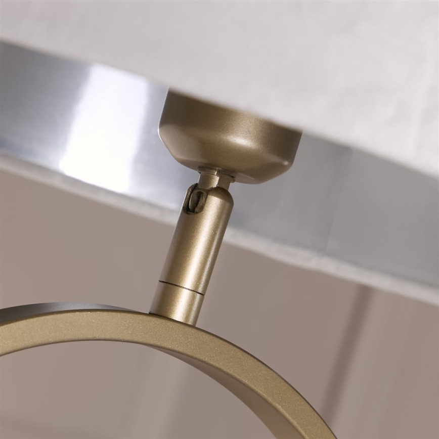 Searchlight - Stoječa svetilka MODISH 1xE27/60W/230V siva