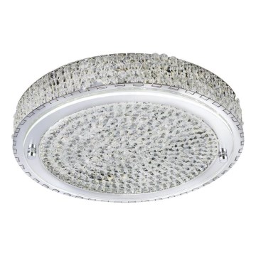 Searchlight - LED Stropna svetilka FLUSH LED/24W/230V pr. 40 cm krom