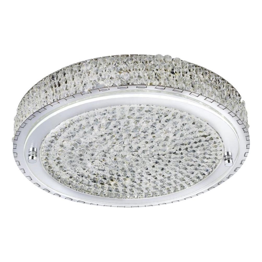 Searchlight - LED Stropna svetilka FLUSH LED/24W/230V pr. 40 cm krom