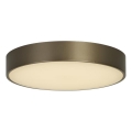 Searchlight - LED stropna svetilka PALMA LED/12W/230V 3000K premer 25 cm bronasta