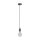 Searchlight - Lestenec na jeklenem lanku SUSPENSION 1xE27/60W/230V antracit