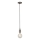Searchlight - Lestenec na kablu SUSPENSION 1xE27/60W/230V, srebrne barve