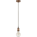Searchlight - Lestenec na kablu SUSPENSION 1xE27/60W/230V v bakreni barvi