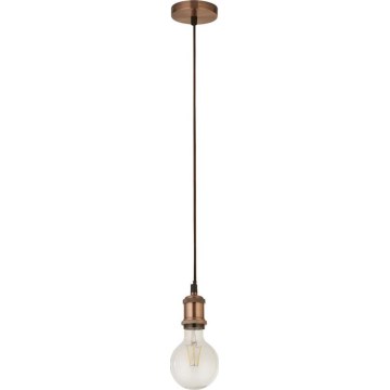 Searchlight - Lestenec na kablu SUSPENSION 1xE27/60W/230V v bakreni barvi
