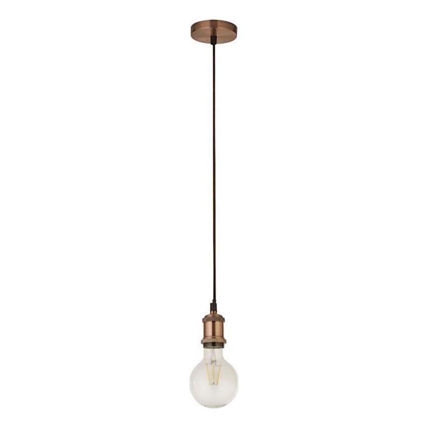 Searchlight - Lestenec na kablu SUSPENSION 1xE27/60W/230V v bakreni barvi