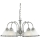 Searchlight - Lestenec na verigi AMERICAN DINER 5xE14/60W/230V sijajni krom