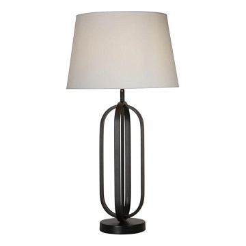 Searchlight - Namizna svetilka CHIC 1xE27/60W/230V bela