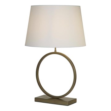 Searchlight - Namizna svetilka ELEGANT 1xE27/60W/230V bela