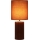 Searchlight - Namizna svetilka GROOVE 1xE14/60W/230V bordo