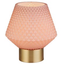 Searchlight - Namizna svetilka LAMP 1xE27/7W/230V roza