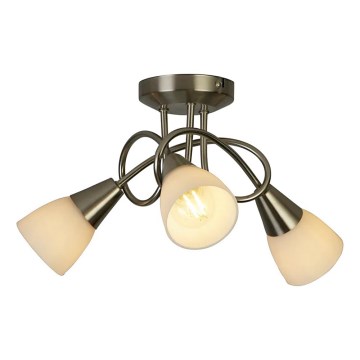 Searchlight - Pritrdjen stropni lestenec 3xE14/7W/230V