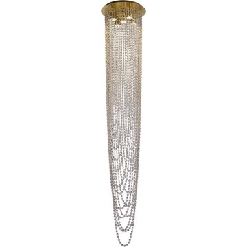 Searchlight - Pritrjen stropni lestenec SWOOP 5xGU10/50W/230V