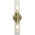 Searchlight - Stenska svetilka IMPERIAL 2xG9/33W/230V, medenina
