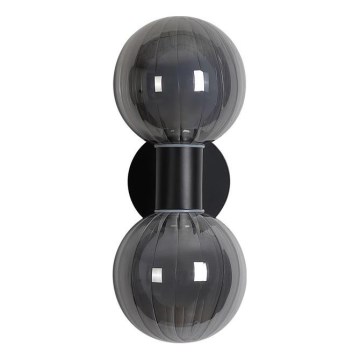 Searchlight - Stenska svetilka LUMINSPHERE 2xG9/7W/230V črna