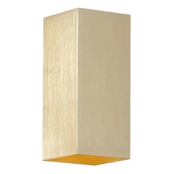 Searchlight - Stensko svetilo DON 2xGU10/10W/230V zlato