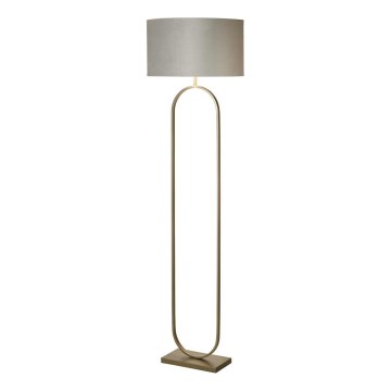 Searchlight - Stoječa svetilka MODISH 1xE27/60W/230V siva