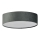 Searchlight - Stropna svetilka DRUM PLEAT 2xE27/15W/230V siva