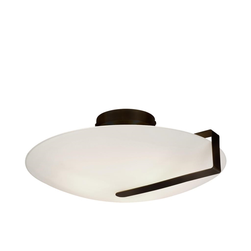 Searchlight - Stropna svetilka SUNDIAL 3xE27/40W/230V črna