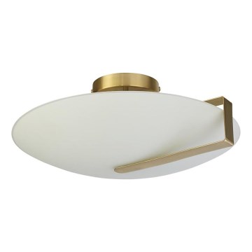 Searchlight - Stropna svetilka SUNDIAL 3xE27/40W/230V zlata