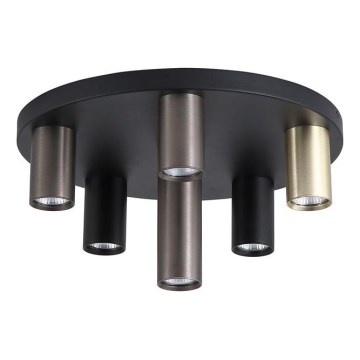 Searchlight - Stropna svetilka TUBES 6xGU10/10W/230V premer 40 cm