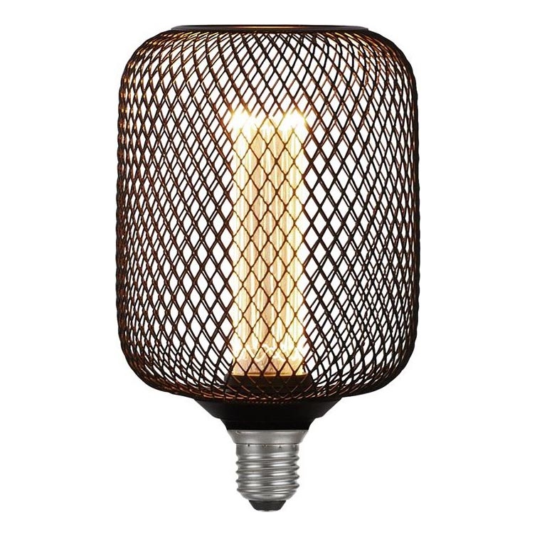 Searchlight - Zatemnjiva LED dekorativna žarnica WIRE MESH E27/4,5W/230V 2700K