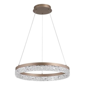 Searchlight - zatemnljiv LED lestenec na žici MADELEJNE LED/25W/230V