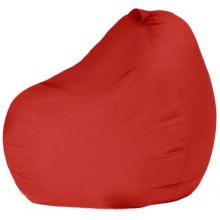 Sedežna vreča 60x60 cm rdeča