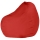 Sedežna vreča 60x60 cm rdeča