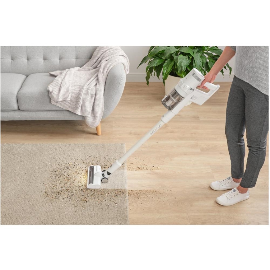 Sencor - Akumulatorski palični sesalnik 2v1 250W/2200 mAh bela
