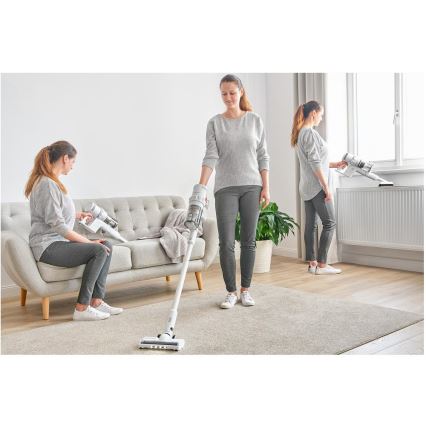 Sencor - Akumulatorski palični sesalnik 2v1 250W/2200 mAh bela