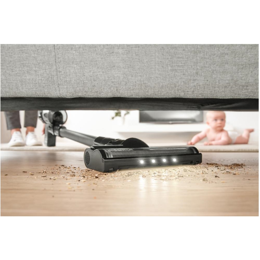 Sencor - Akumulatorski palični sesalnik 2v1 250W/2200 mAh črna
