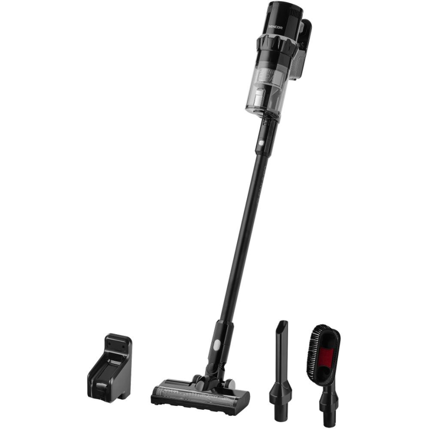 Sencor - Akumulatorski palični sesalnik 2v1 250W/2200 mAh črna