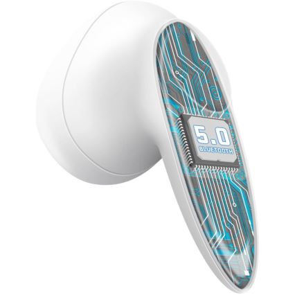 Sencor - Brezžične slušalke 230 mAh + 2x 25 mAh IPX4 bela