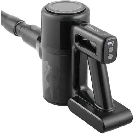 Sencor - Brezžični pokončni sesalnik 2 v 1 200 W / 2600 mAh, črna