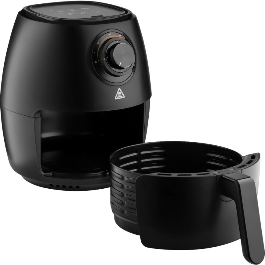 Sencor - Cvrtnik na vroč zrak 3,5 l 1300W/230V črna