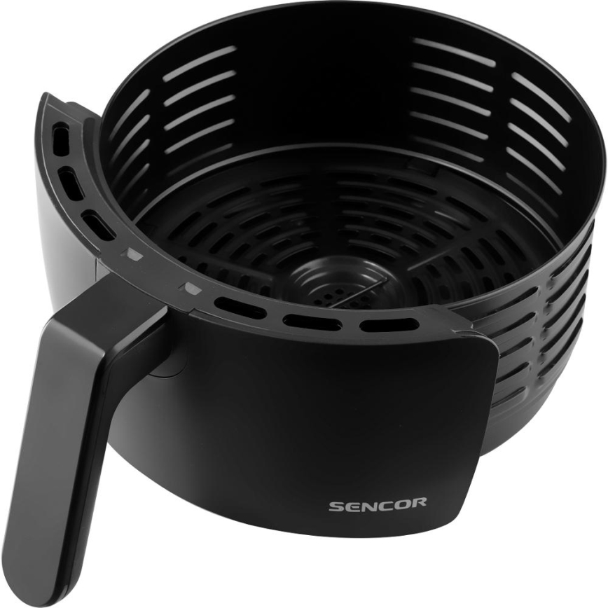 Sencor - Cvrtnik na vroč zrak 3,5 l 1300W/230V črna