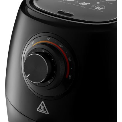 Sencor - Cvrtnik na vroč zrak 3,5 l 1300W/230V črna