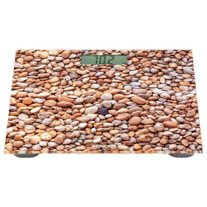 Sencor - Digitalna osebna tehtnica z LCD zaslonom 1xCR2032