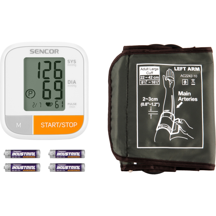 Sencor - Digitalni manometer 4xAAA