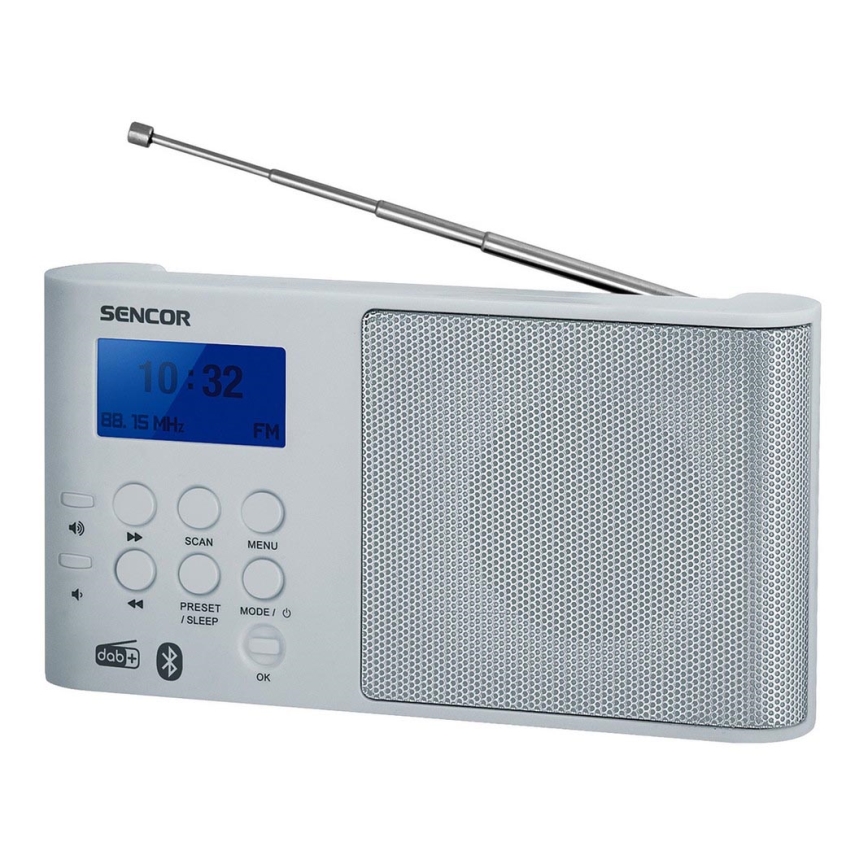 Sencor - Digitalni radio DAB+ 1000 mAh